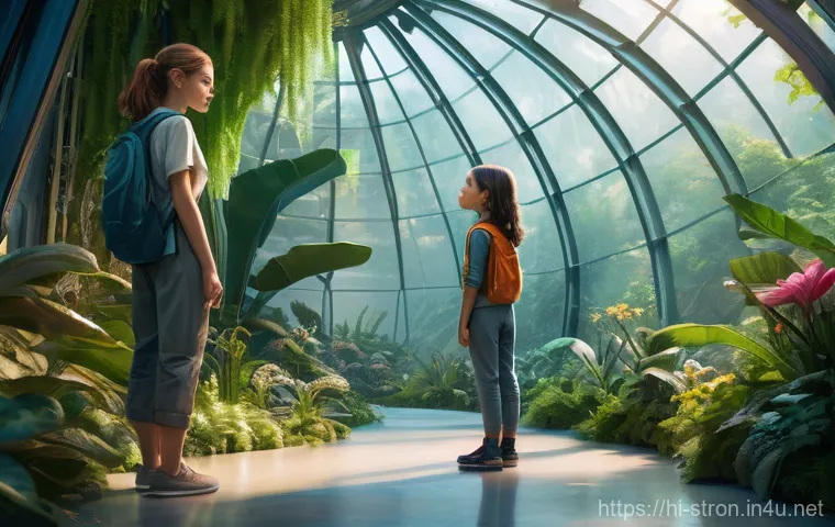 슈퍼트론의 주요 장르적 특성 분석 - **Prompt 1: Futuristic Action and Adventure**
    "A dynamic, wide-angle shot of a male and female p...