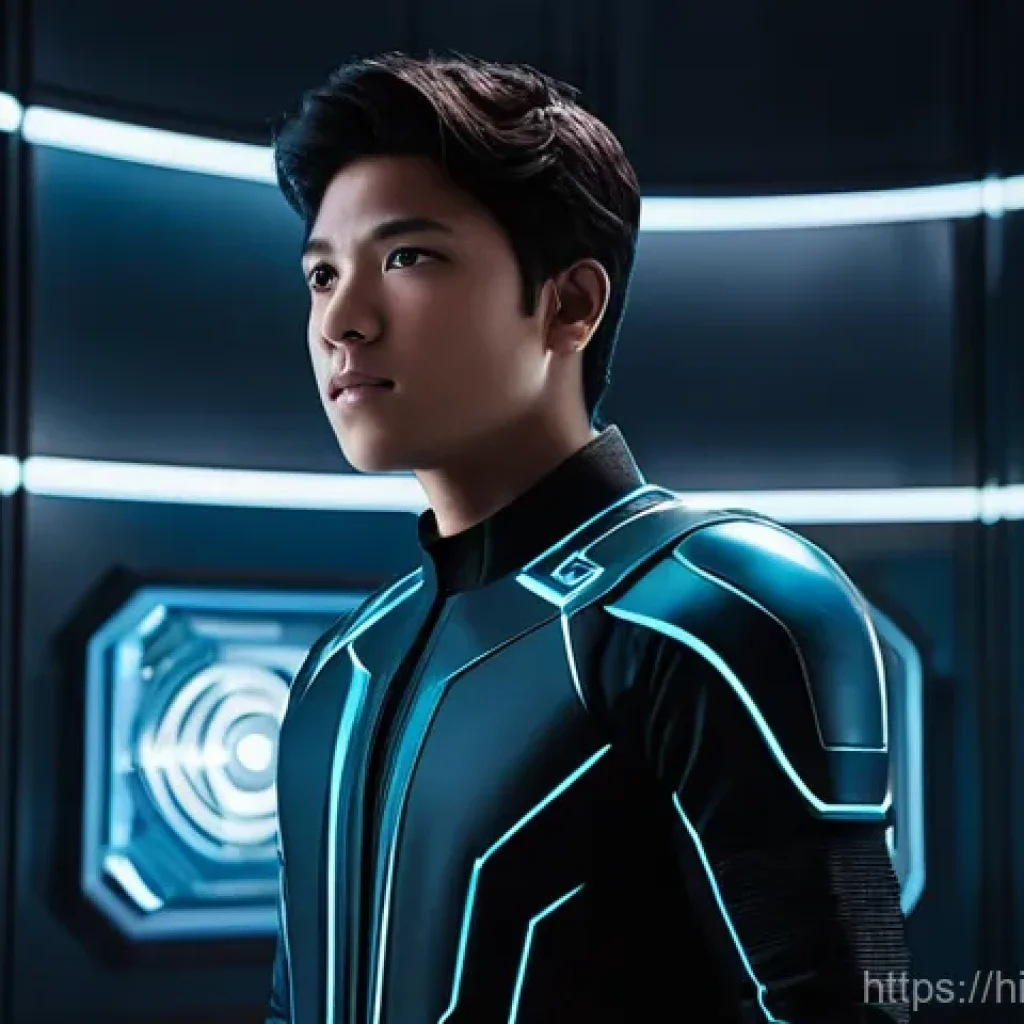 슈퍼트론 주인공 성격과 성장 스토리 - **Prompt:** A young, contemplative Supertron in the early stages of discovering his powers. He stand...