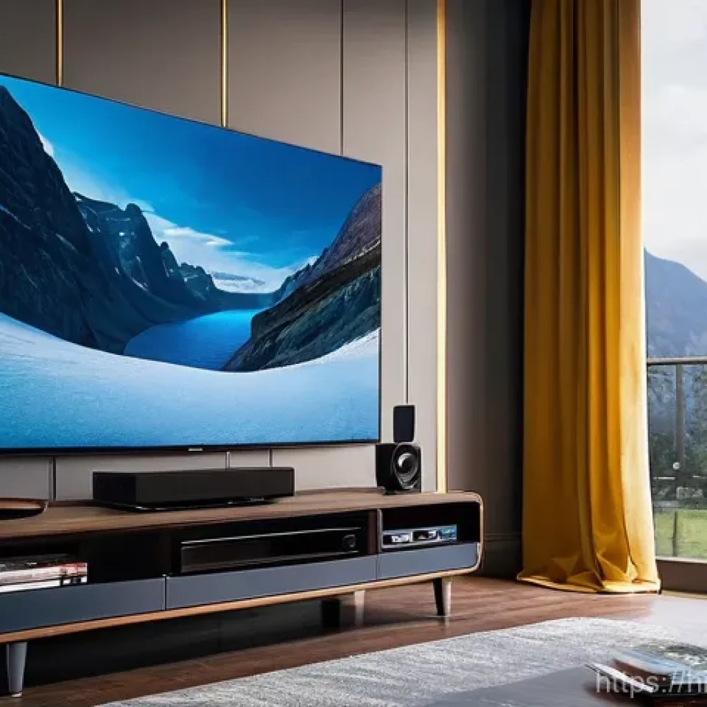 슈퍼트론의 DVD와 블루레이 세트 소개 - **Prompt 1: Immersive Home Cinema Experience**
"A young adult, approximately 20 years old, with ...